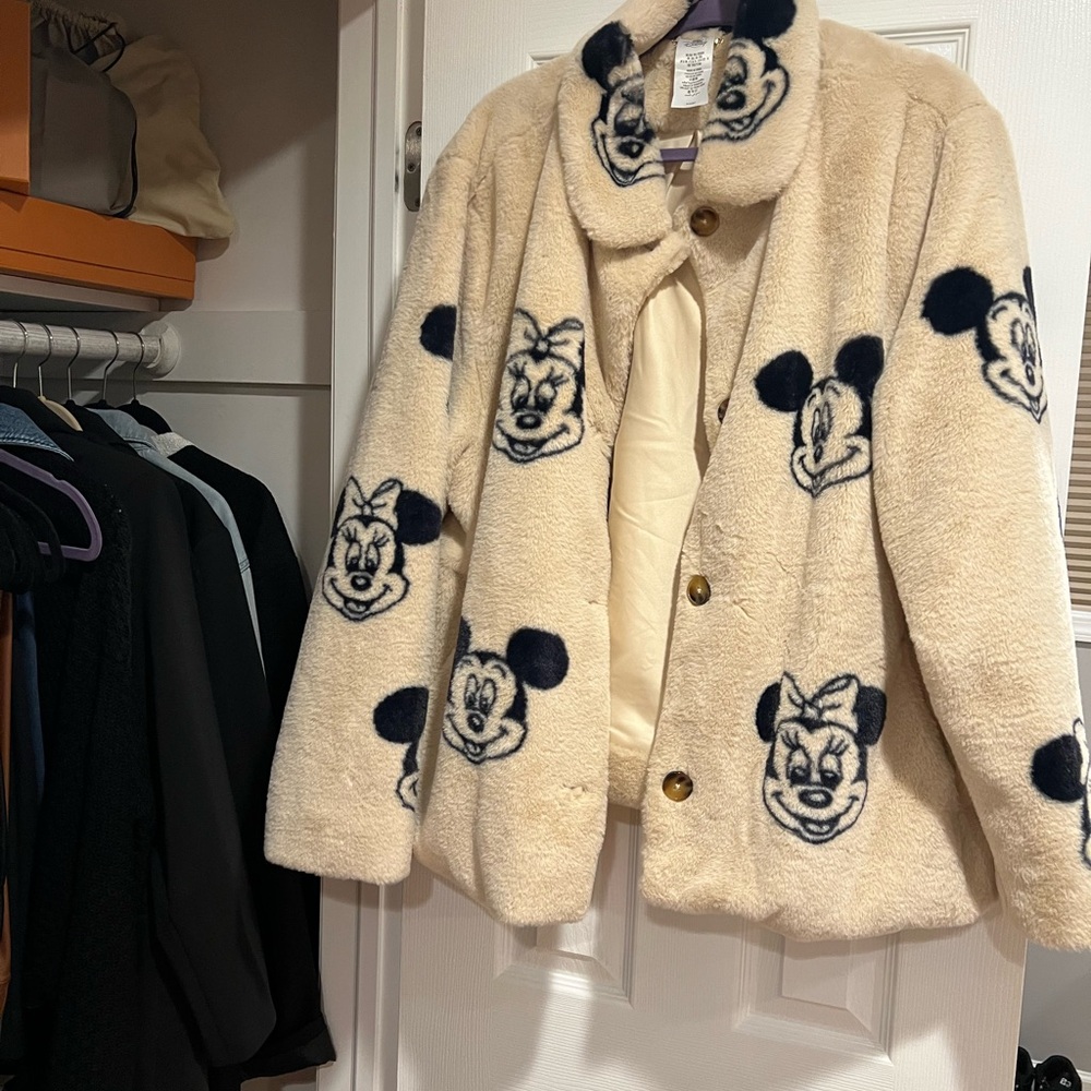 Disney Cream Fleece Jacket
